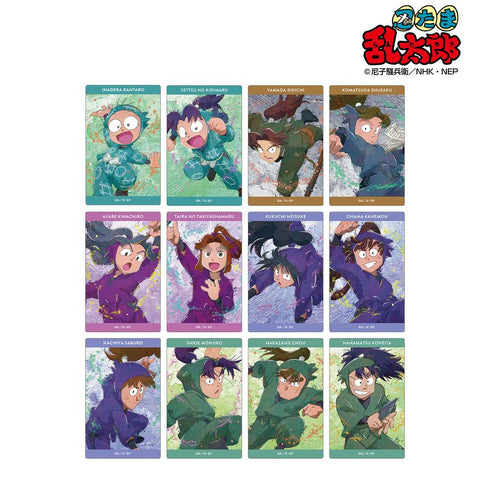 『忍たま乱太郎』トレーディング grunge CANVAS カードステッカー ver.A(単位/BOX)【202509再販】